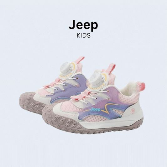 Jeep Kids – Амьсгалдаг материалтай хөнгөн хүүхдийн спорт пүүз